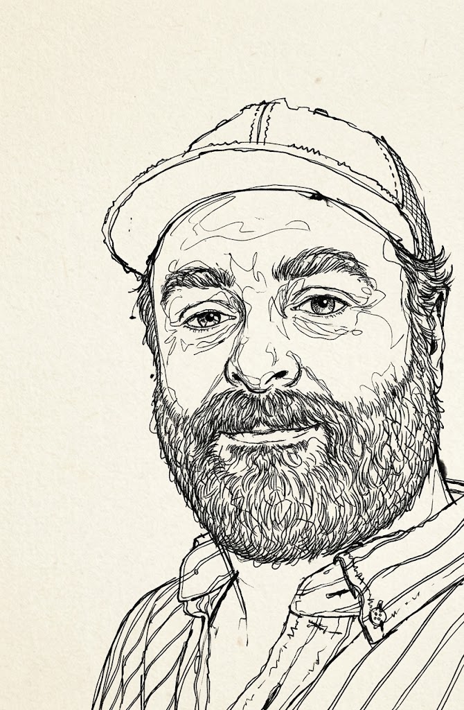 Portrait sketch of Thomas O'Connell